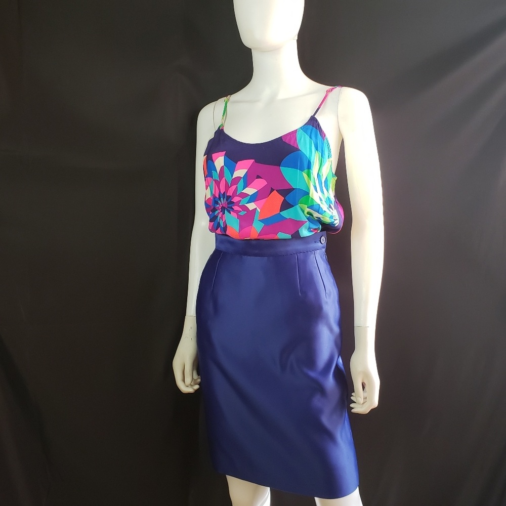 1990s Yves Saint Laurent Pencil Skirt